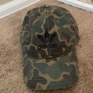 Camo adidas hat